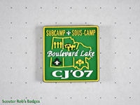 Click to enlarge CJ'07 Boulevard Lake Subcamp Pin
